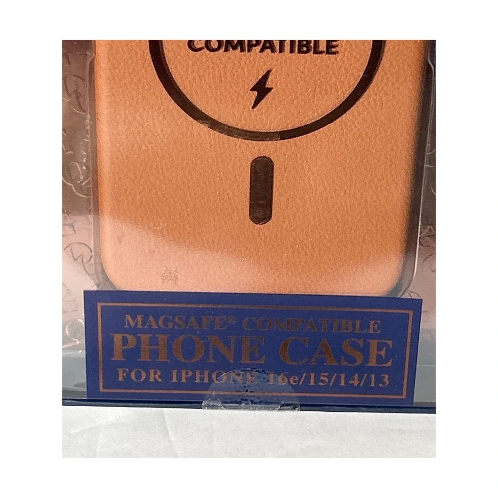 Oliver Gray MagSafe Vegan Leather Case for iPhone 13/14/15/16e NEW Sealed